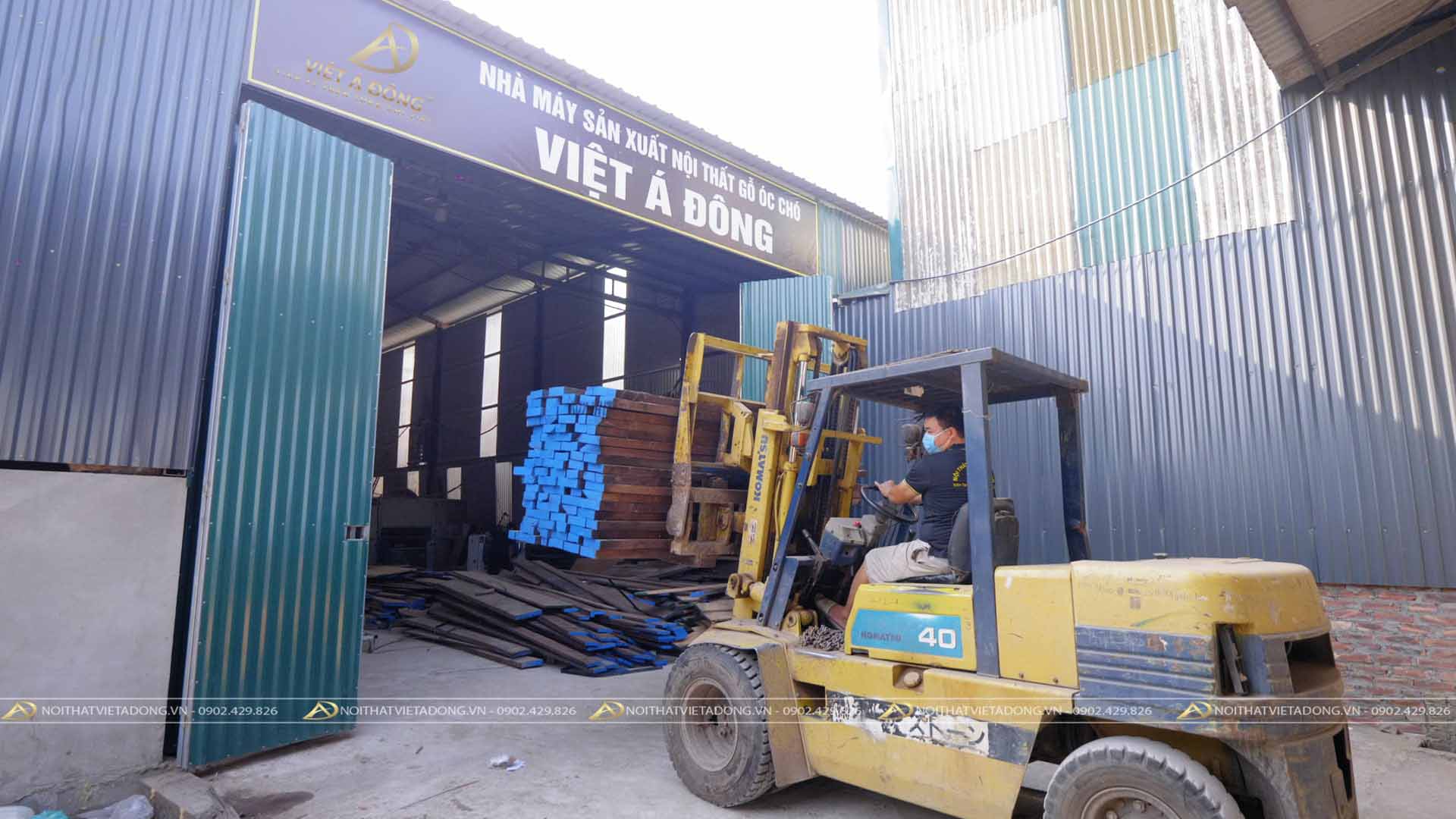 Xưởng sản xuất nội thất Việt Á Đông